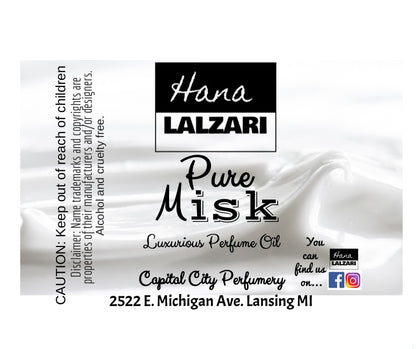 PURE MISK - Label Design