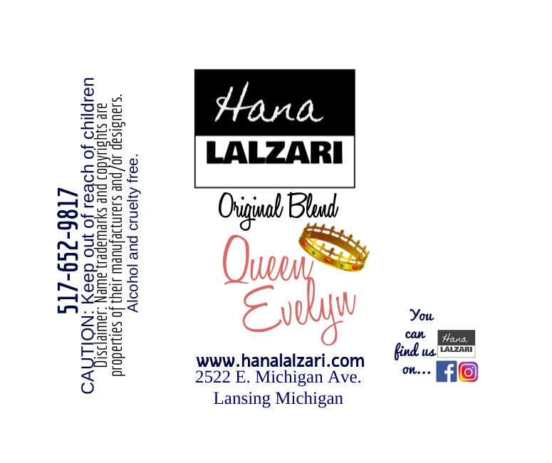 QUEEN EVELYN - Label Design