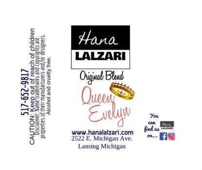 QUEEN EVELYN - Label Design