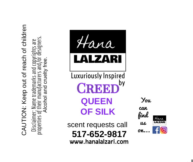 QUEEN OF SILK - Label Design