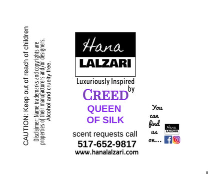 QUEEN OF SILK - Label Design