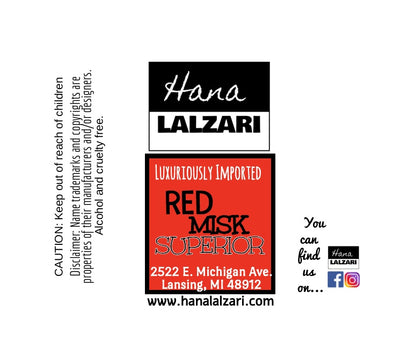 RED MISK SUPERIOR - Label Design