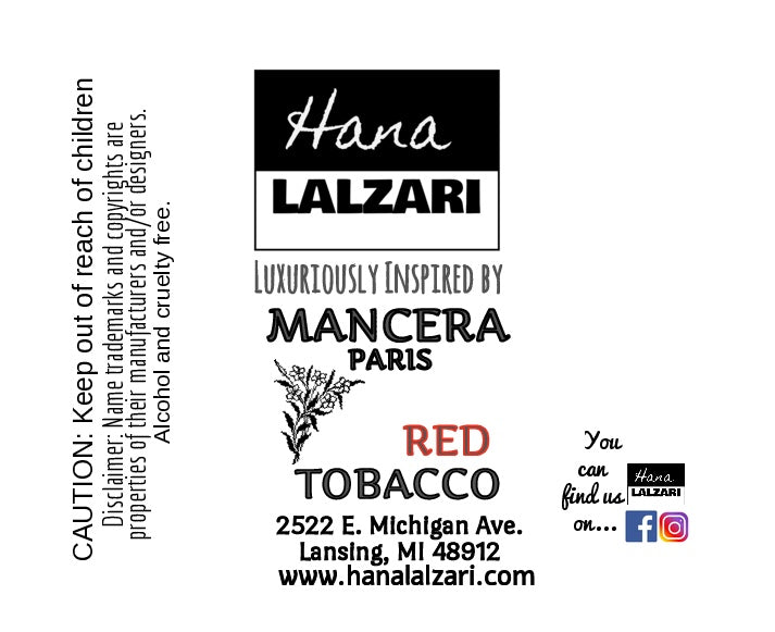 Luxuriously Inspired by Red Tobacco