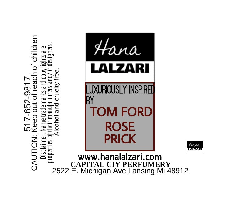 ROSE PRICK - Label Design