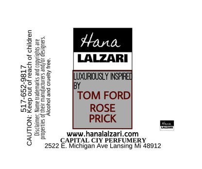 ROSE PRICK - Label Design