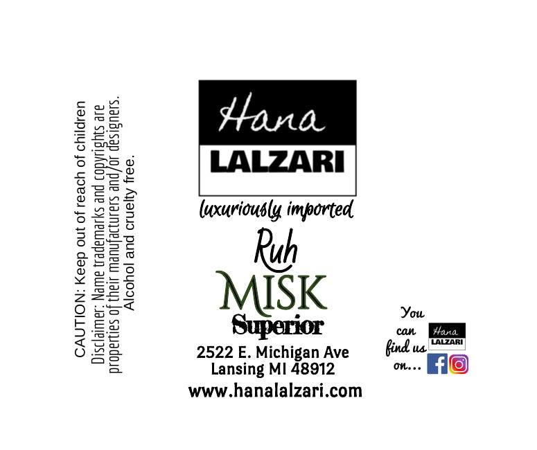RUH MISK - Label Design
