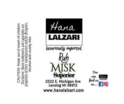 RUH MISK - Label Design