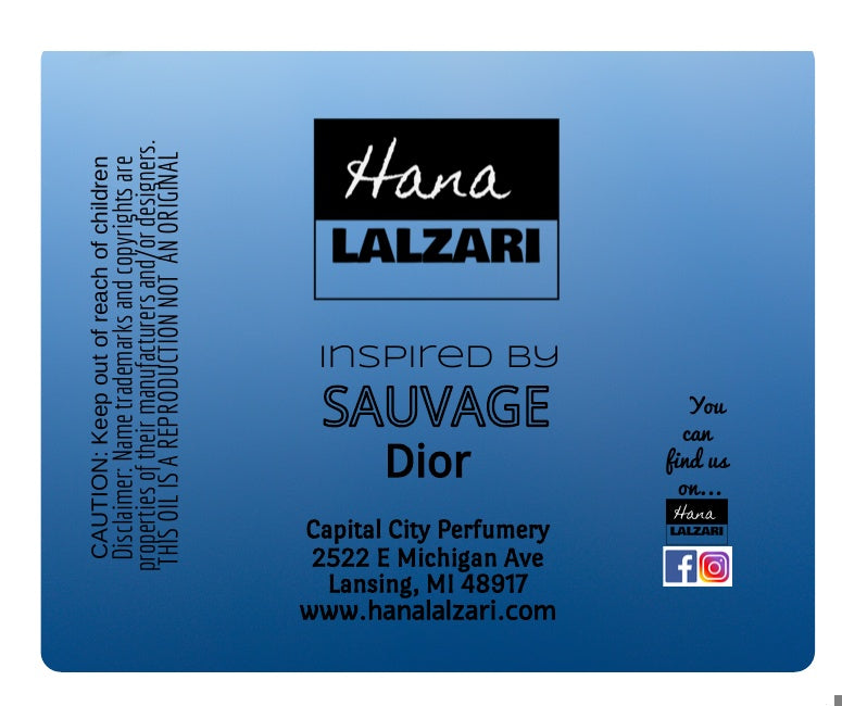 SAUVAGE - Label Design