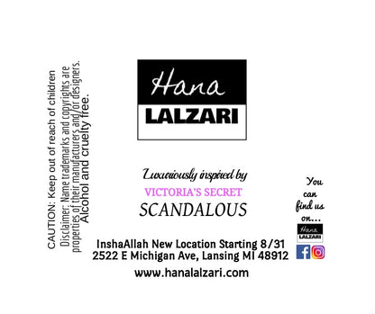 SCANDALOUS - Label Design