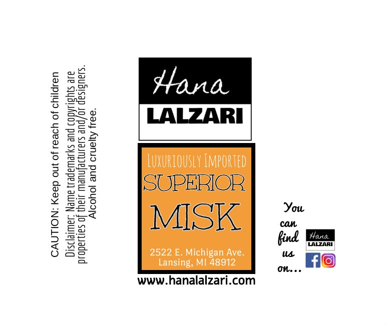 SUPERIOR MISK - Label Design