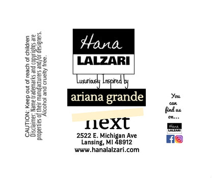 THANK YOU NEXT - Label Design