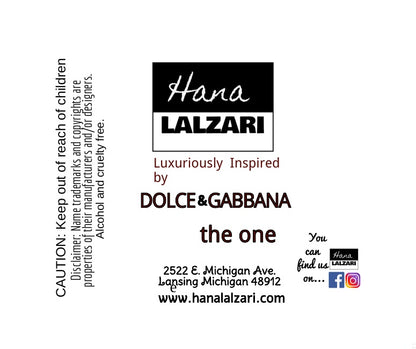 THE ONE - Label Design