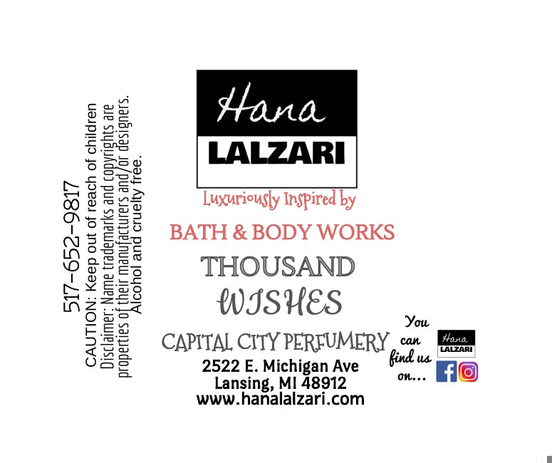 THOUSAND WISHES - Label Design