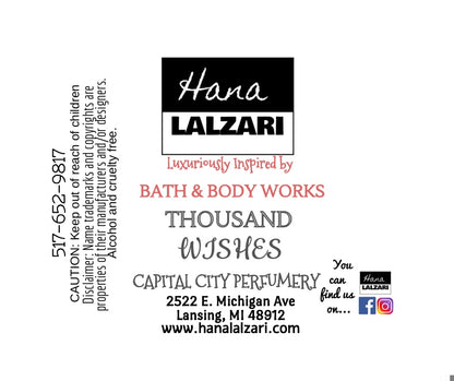 THOUSAND WISHES - Label Design