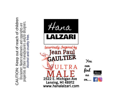 ULTRA MALE - Label Design
