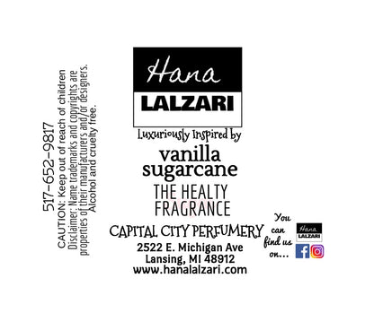 VANILLA SURGARCANE - Label Design