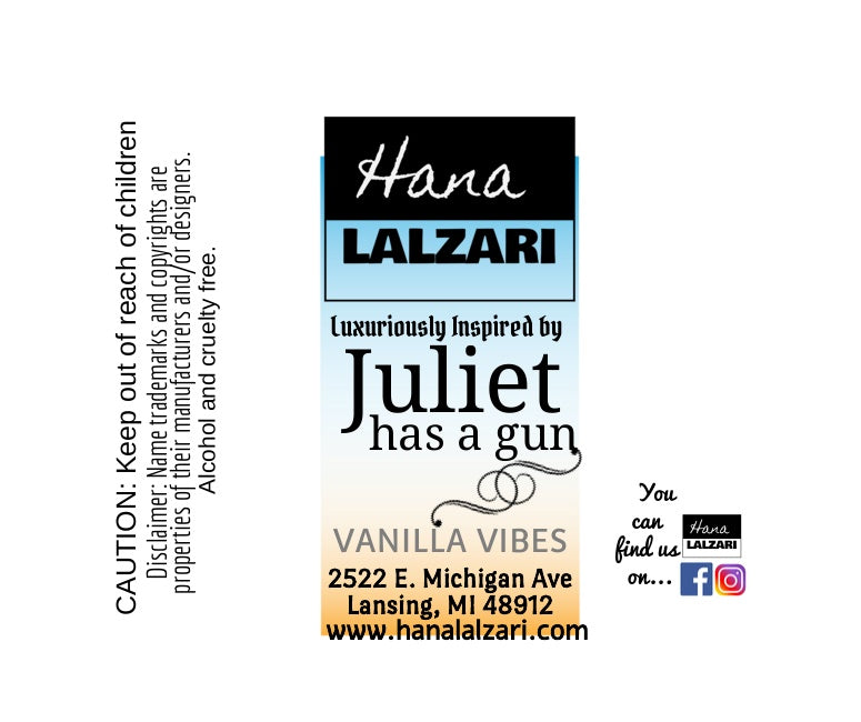 VANILLA VIBES - Label Design