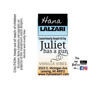 VANILLA VIBES - Label Design