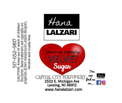 VELVET SUGAR - Label Design