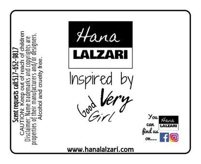 VERY GOOD GIRL - Label Design