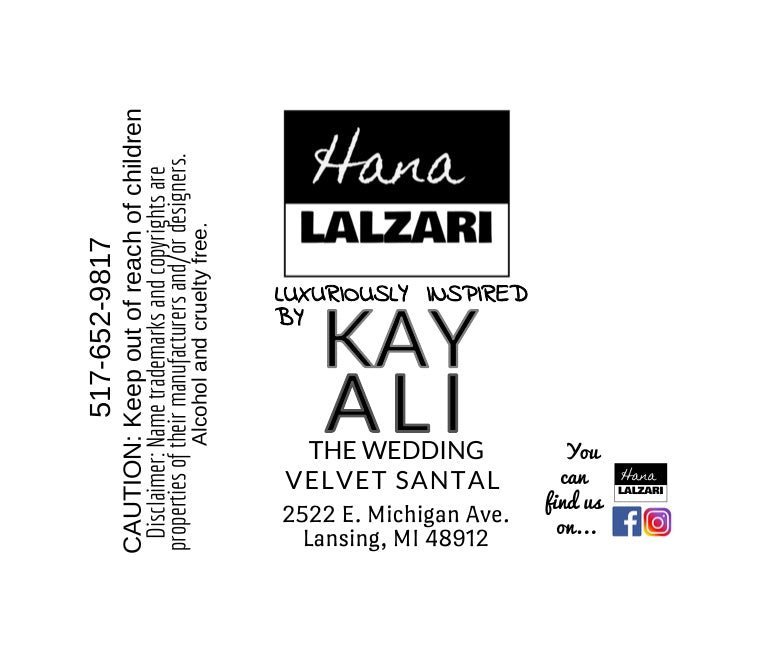 WEDDING VELVET - Label Design