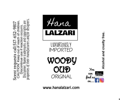 WOODY OUD - Label Design