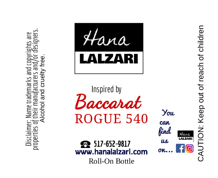 Luxuriously Inspired by Baccarat Rogue 540