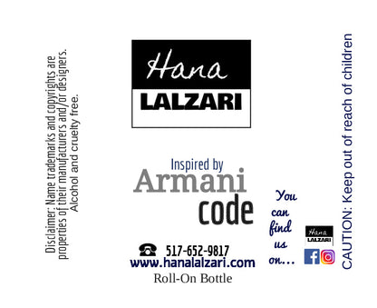 Luxuriously Inspired by Armani Code