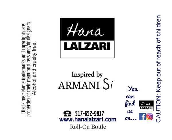 Luxuriously Inspired by Armani Si