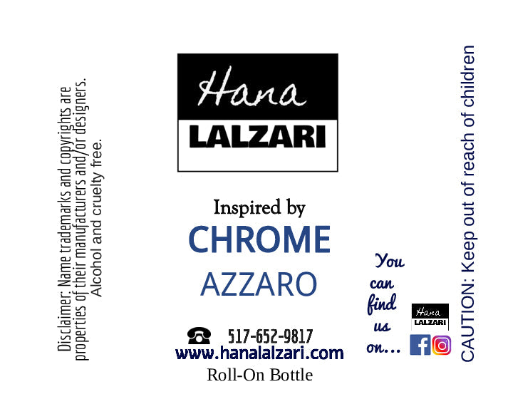 Luxuriously Inspired by Chrome Azzaro Cologne