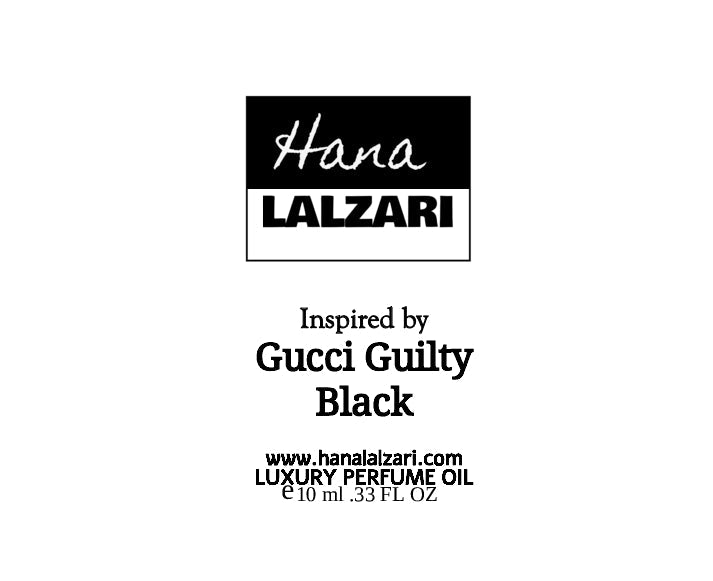 Luxuriously Inspired by Gucci Guility Black